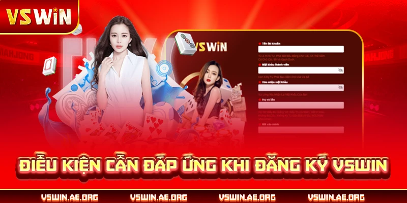 Điều kiện cần đáp ứng khi đăng ký VSWIN