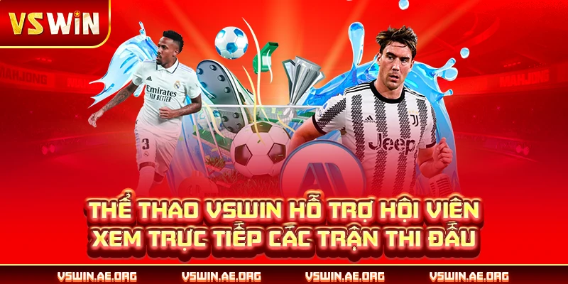 Thể thao VSWIN hỗ trợ hội viên xem trực tiếp các trận thi đấu